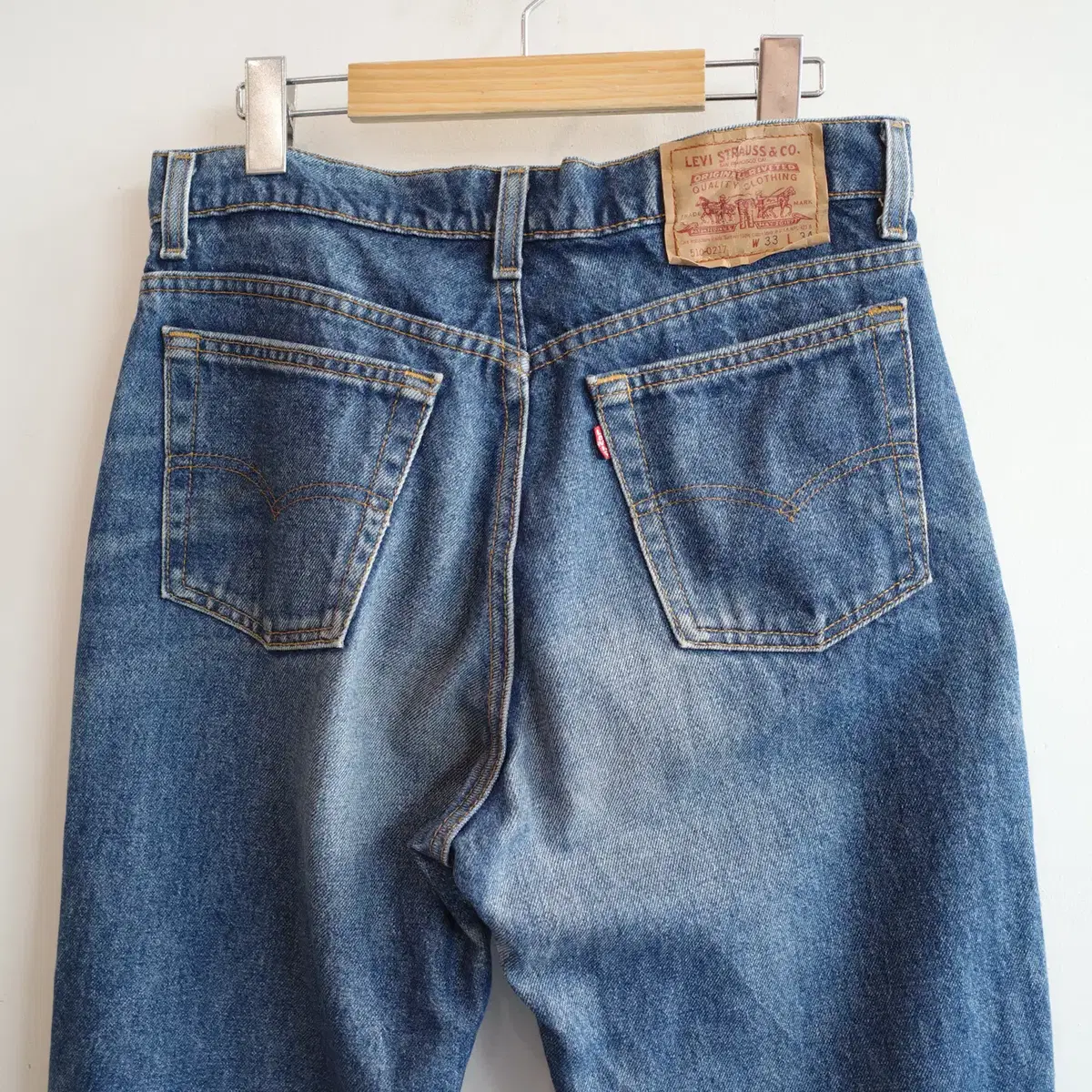 90s Levi's 리바이스 510 빈티지 데님 (USA MADE)