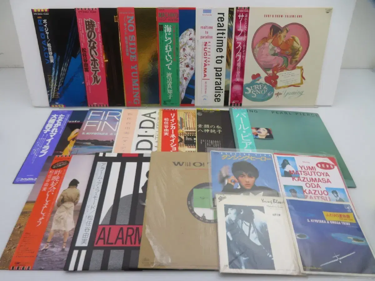 19 City Pop LPs (Yumi Matsutoya, Omega Tribe, Junko Ohashi)