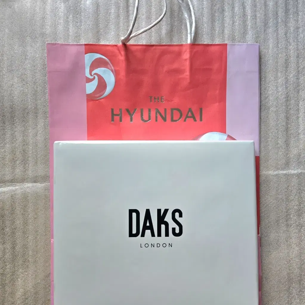 총3족 닥스 DAKS 남성양말 선물세트 + 종이백