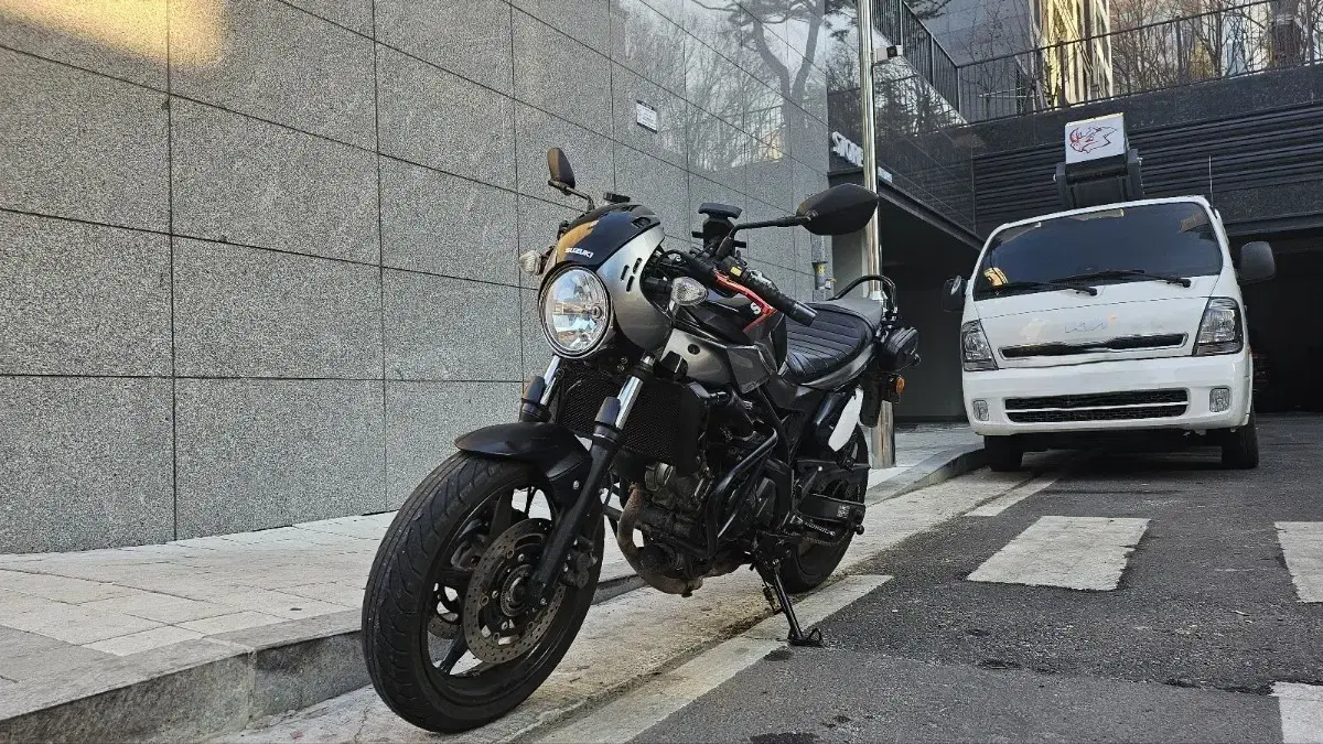 [급매]18년식 스즈키 sv650x 35@@@ 요시무라 슬립온