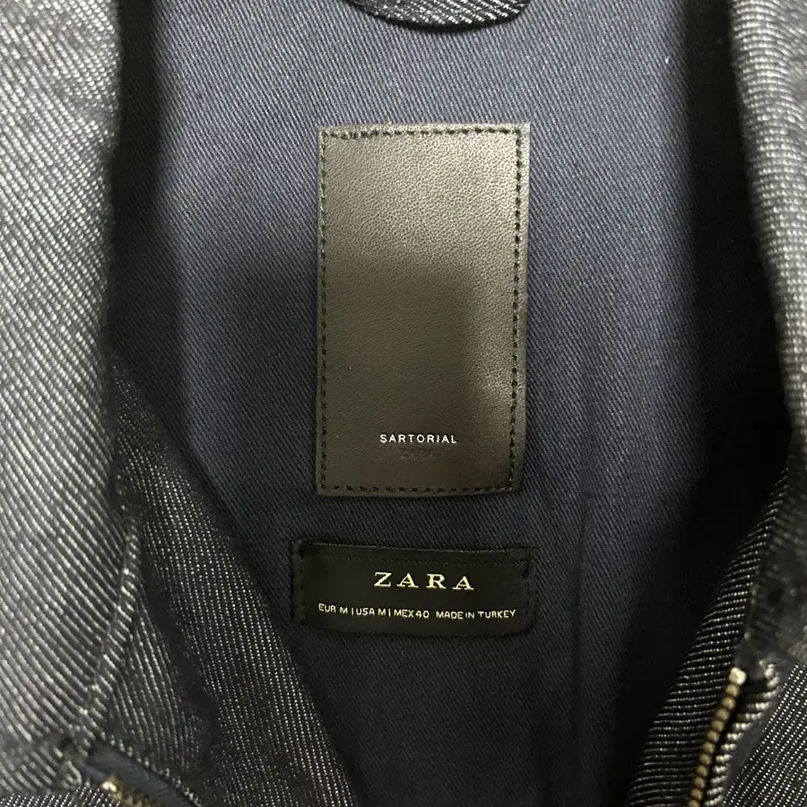 ZARA 자라 남자 청자켓 (sartorial 컬렉션)