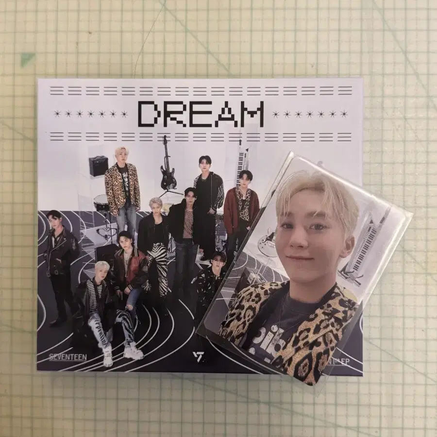 세븐틴 포카 Dream 일본 앨범 드림 D반 승관 포카