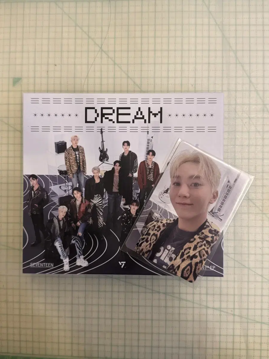 세븐틴 포카 Dream 일본 앨범 드림 D반 승관 포카