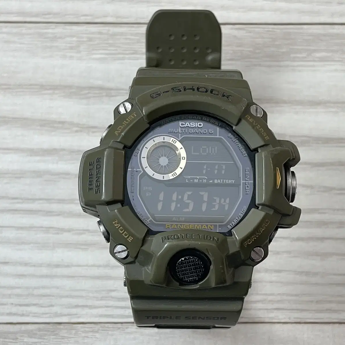 (지샥 브랜드 판매) G-SHOCK 지샥 레인지맨 카키 GW-9400