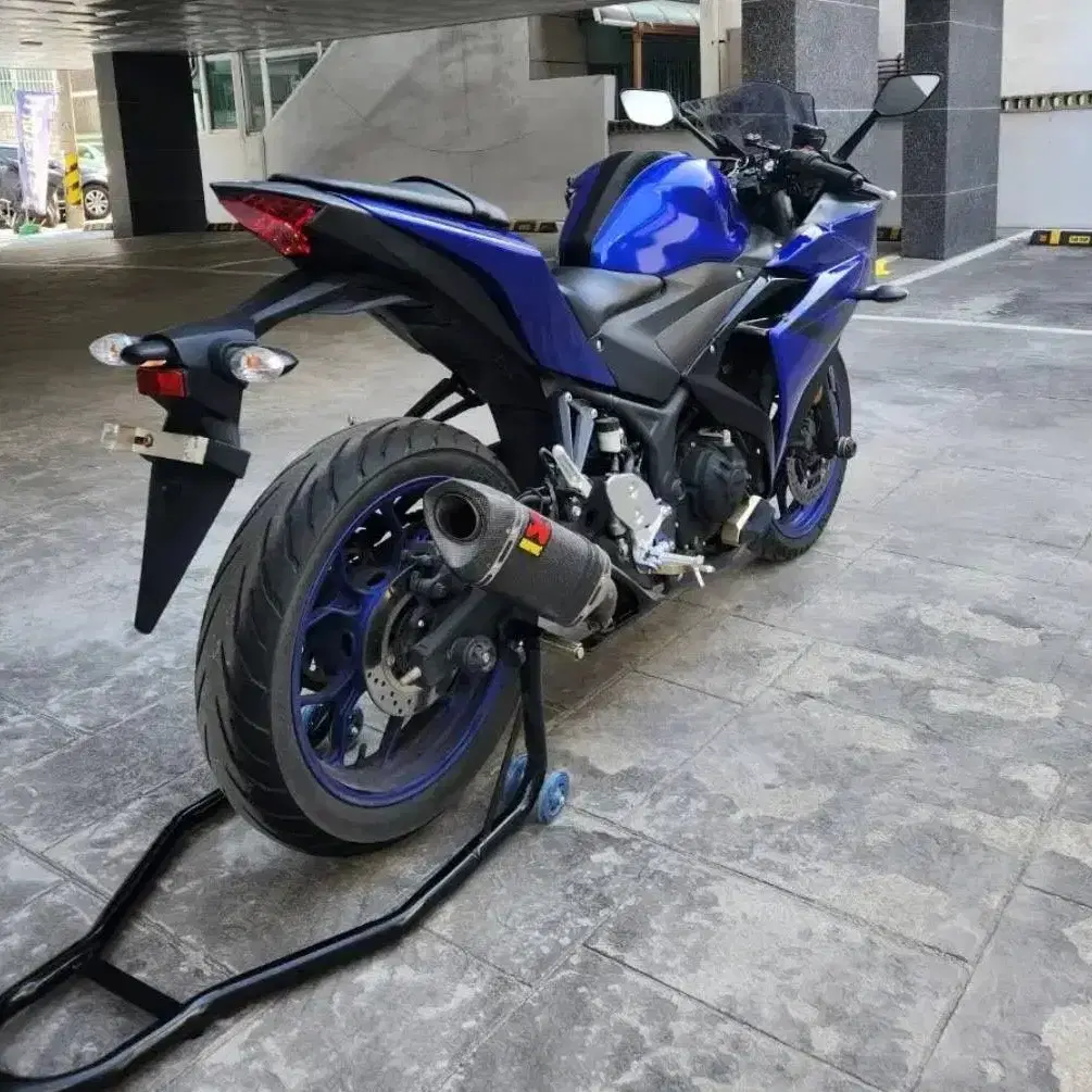 YAMAHA YZF-R3 18년식 아크라포빅 머플러