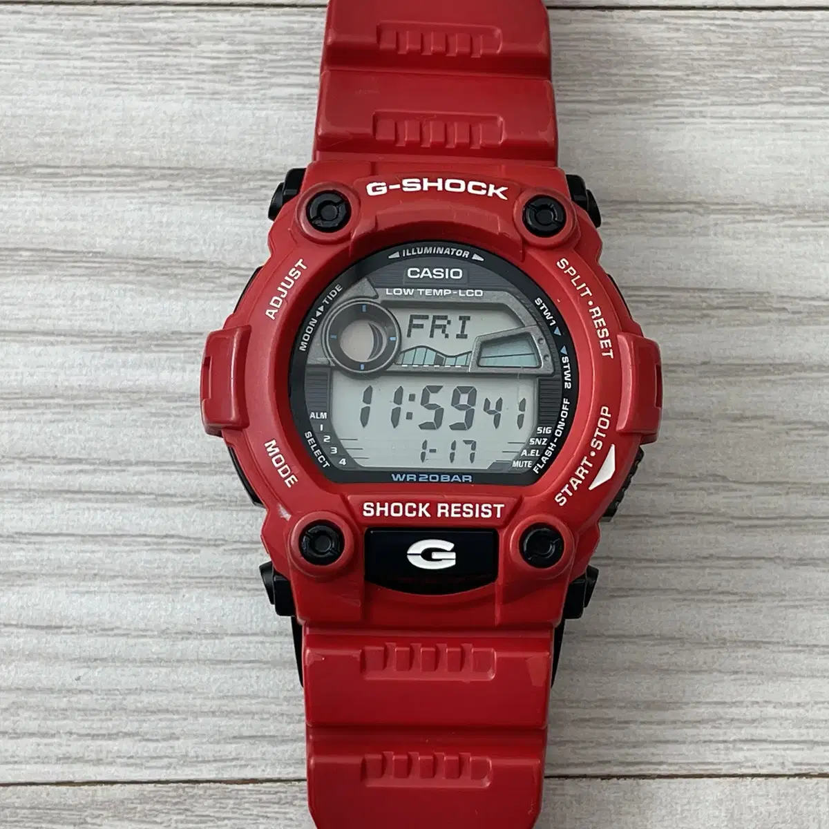 (지샥 브랜드 판매) G-SHOCK 파워맨 레드 레스큐 G-7900A