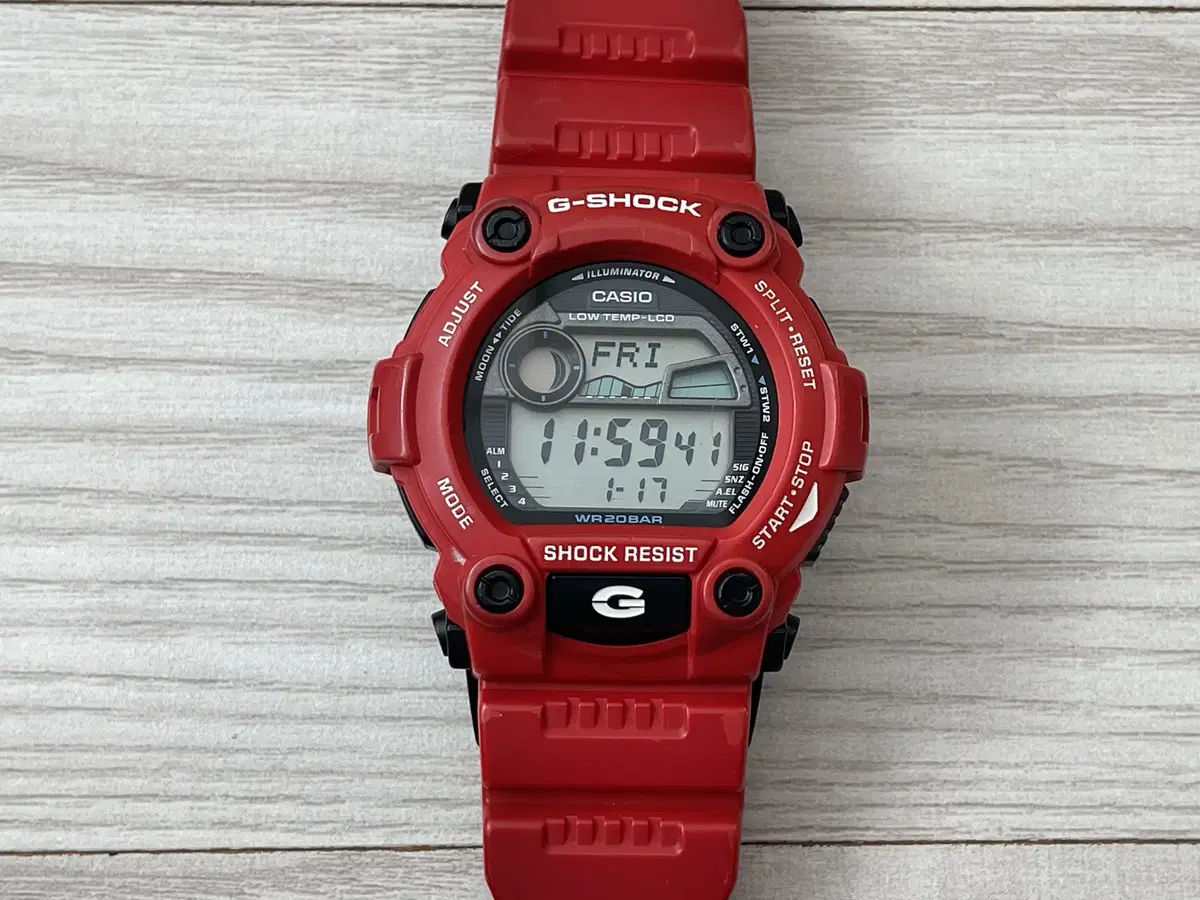 (지샥 브랜드 판매) G-SHOCK 파워맨 레드 레스큐 G-7900A