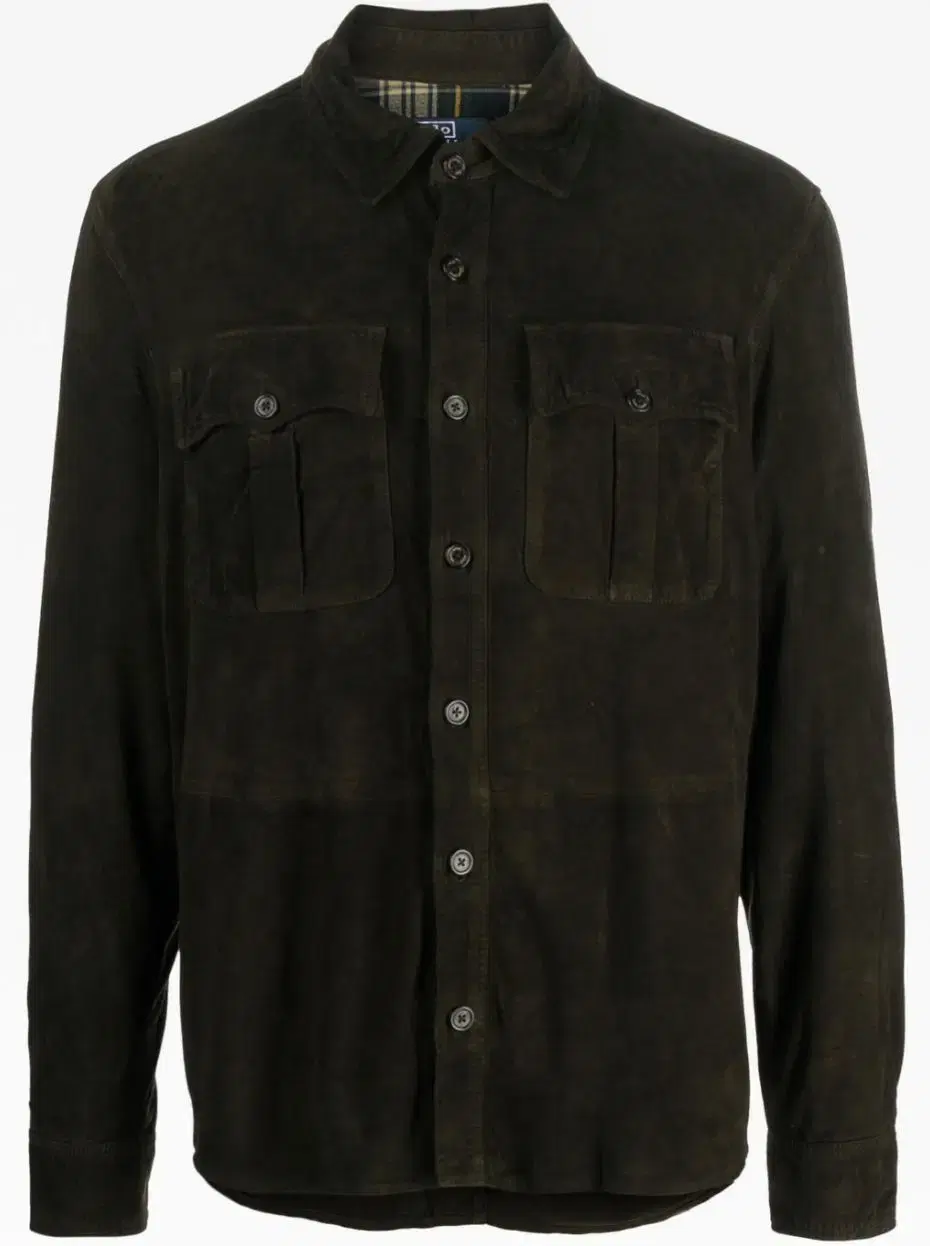 I'm selling a Polo Goatskin Suede Overshirt M.