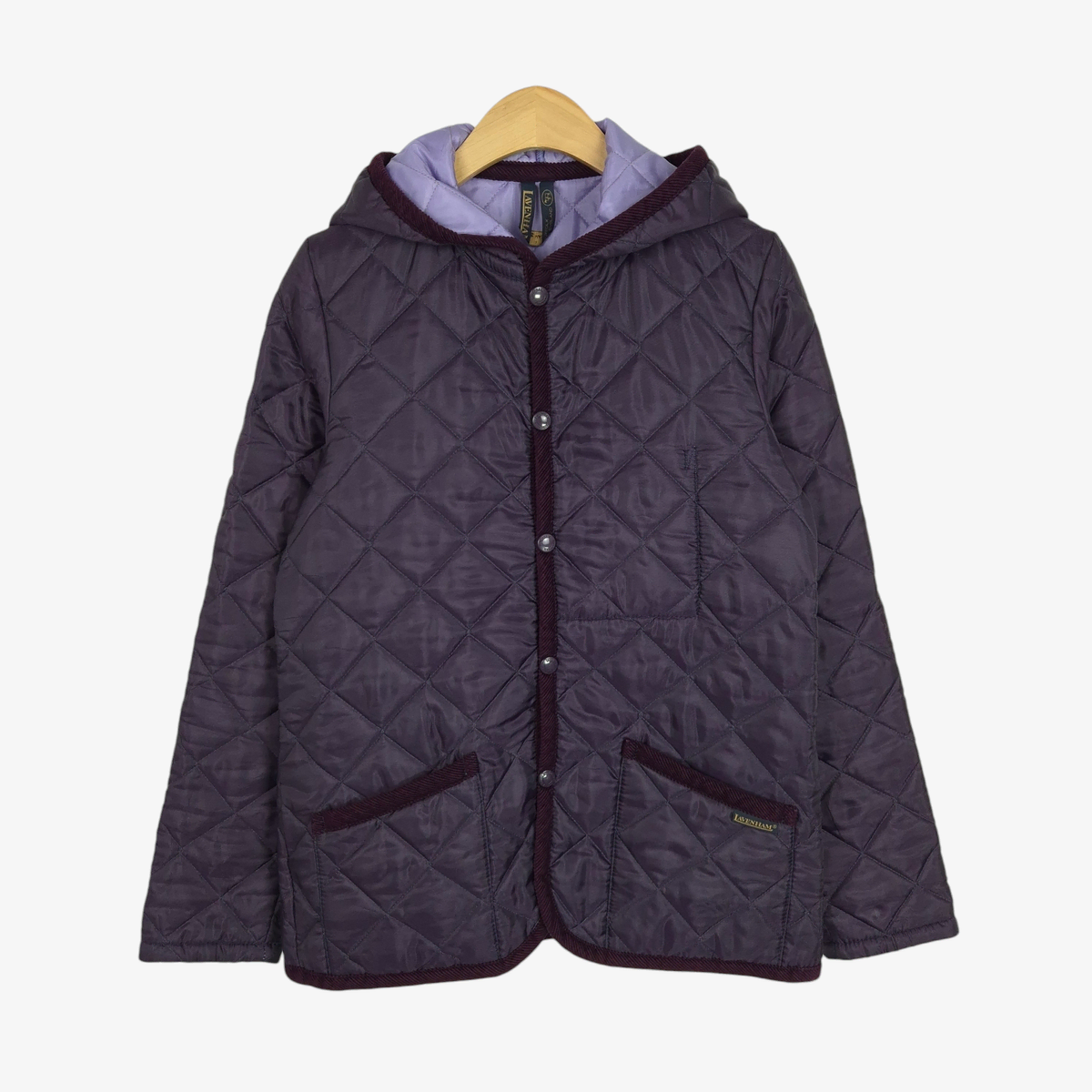 [55] Lavender Purple Quilted Jacket (made in England)