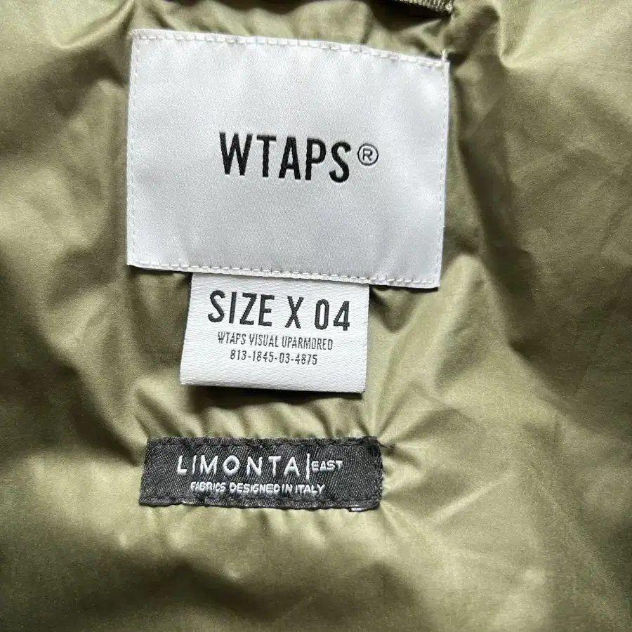 Wtaps 더블탭스 BIVOUAC down Vest