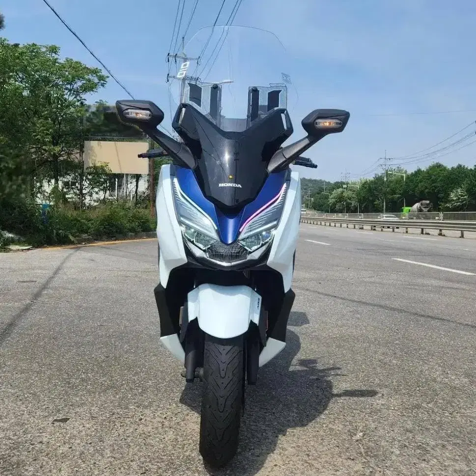 HONDA 포르자300 20년식 알루미늄 탑박스