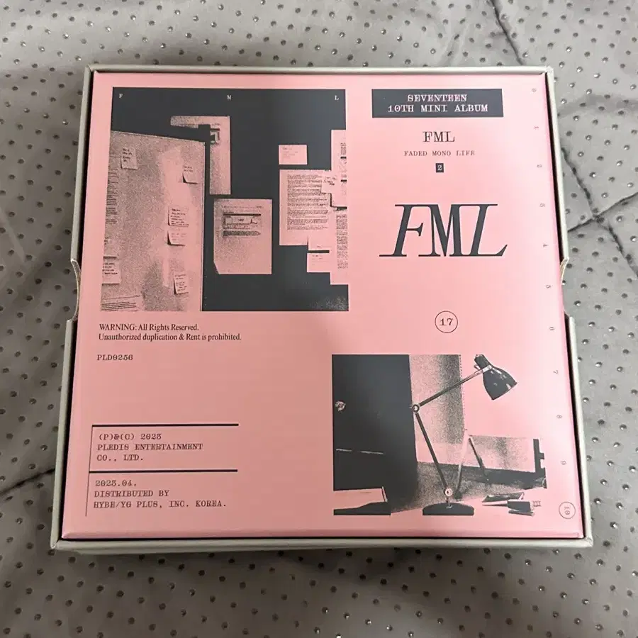 FML 개봉앨범(포카X)