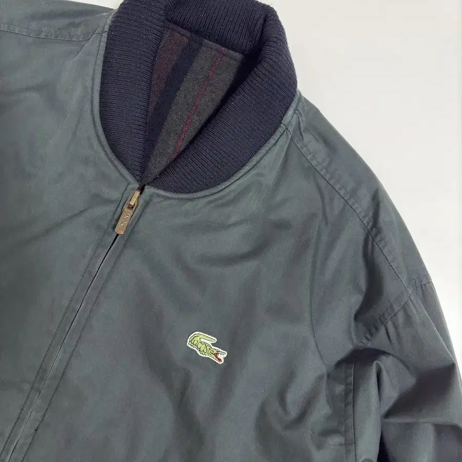 90s 라코스테 리버시블 모직점퍼 105size (상태좋음)