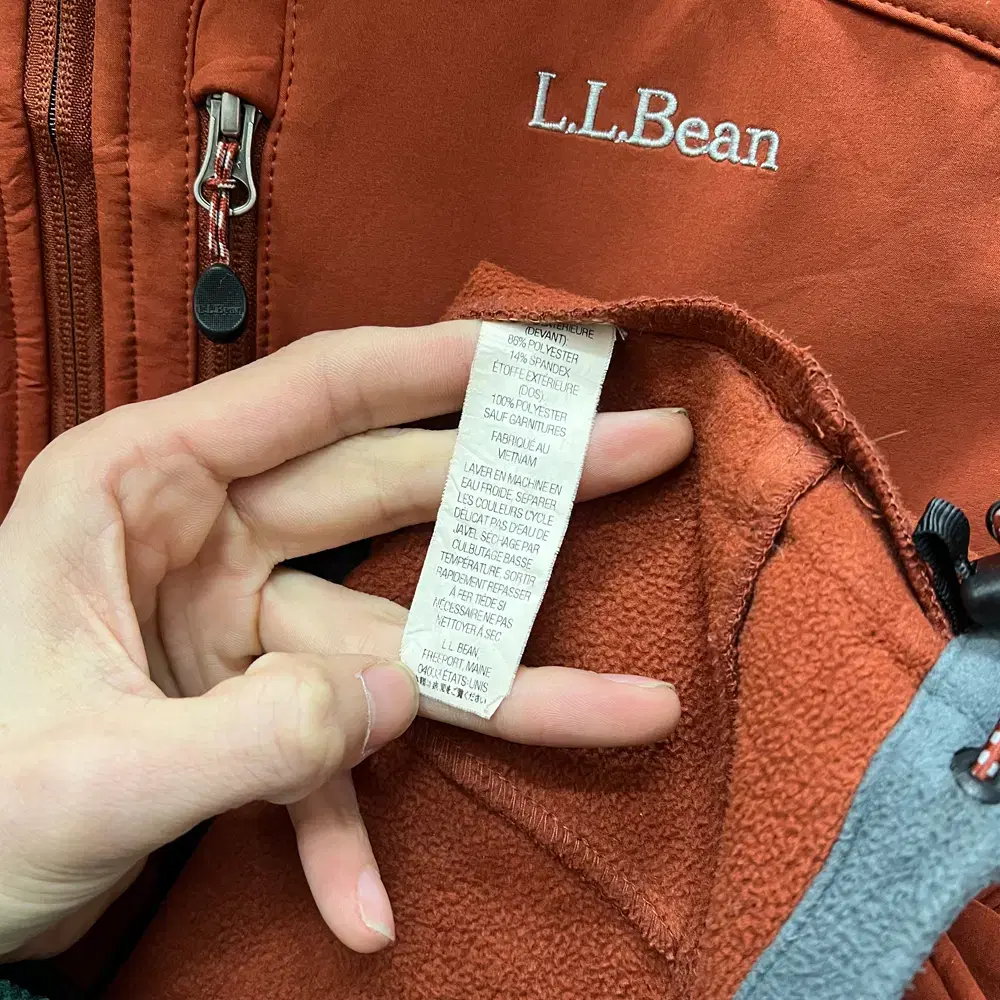 L.L.Bean 엘엘빈 소프트쉘 스판덱 플리스 자켓 해외 L