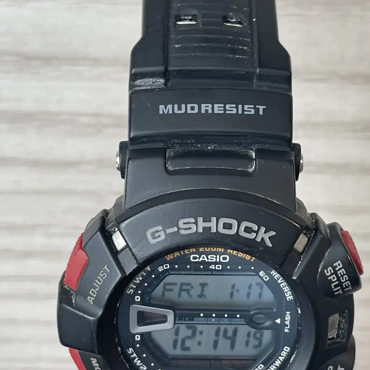 (지샥 브랜드 판매) G-SHOCK 머드맨 군인시계 검빨 G-9000