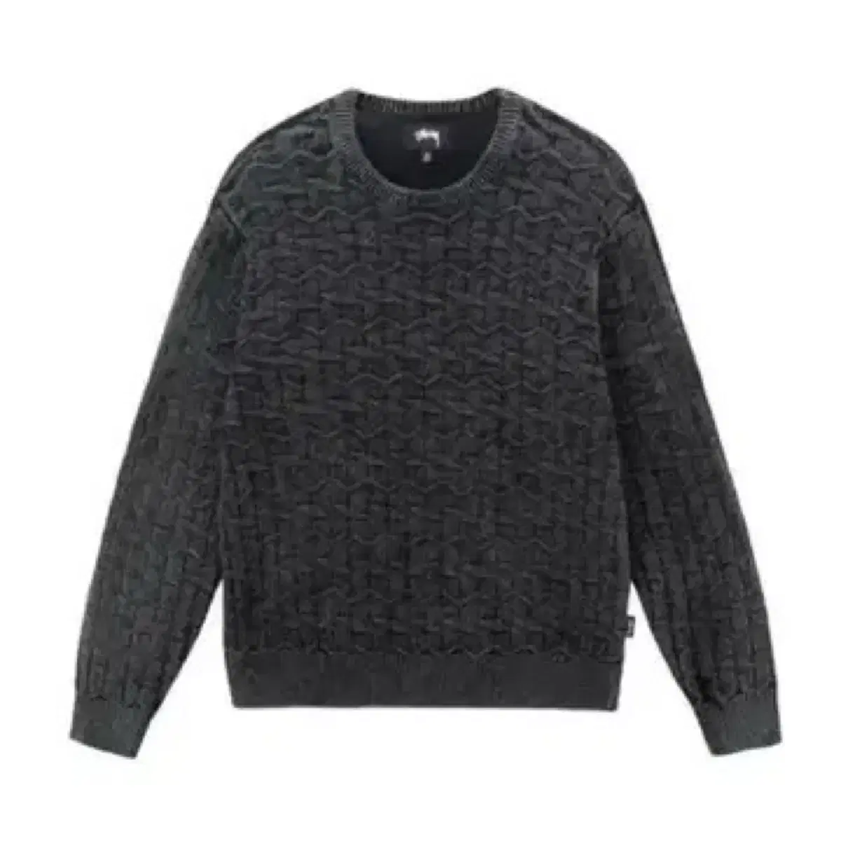 S 스투시 strand sweater