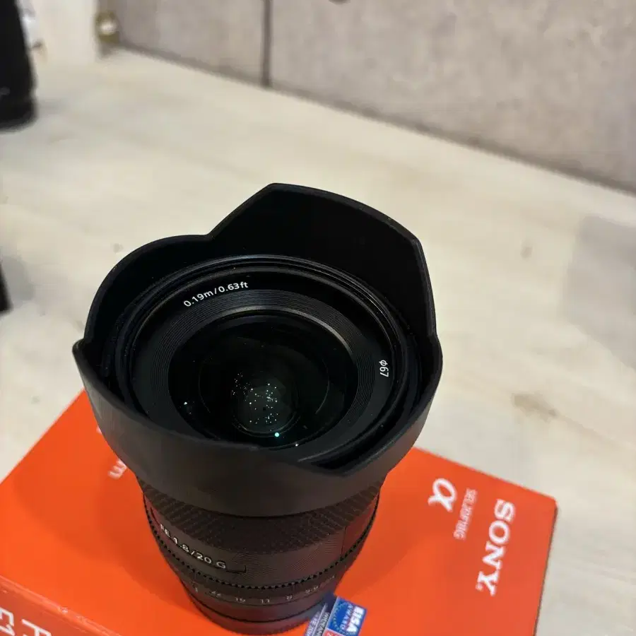 소니 FE 20mm 1.8 G  렌즈판매합니다