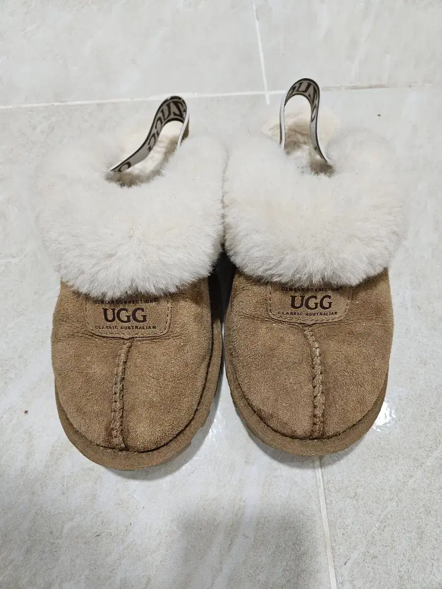 어그 UGG 슬리퍼 밴딩 코케트 체스넛 235