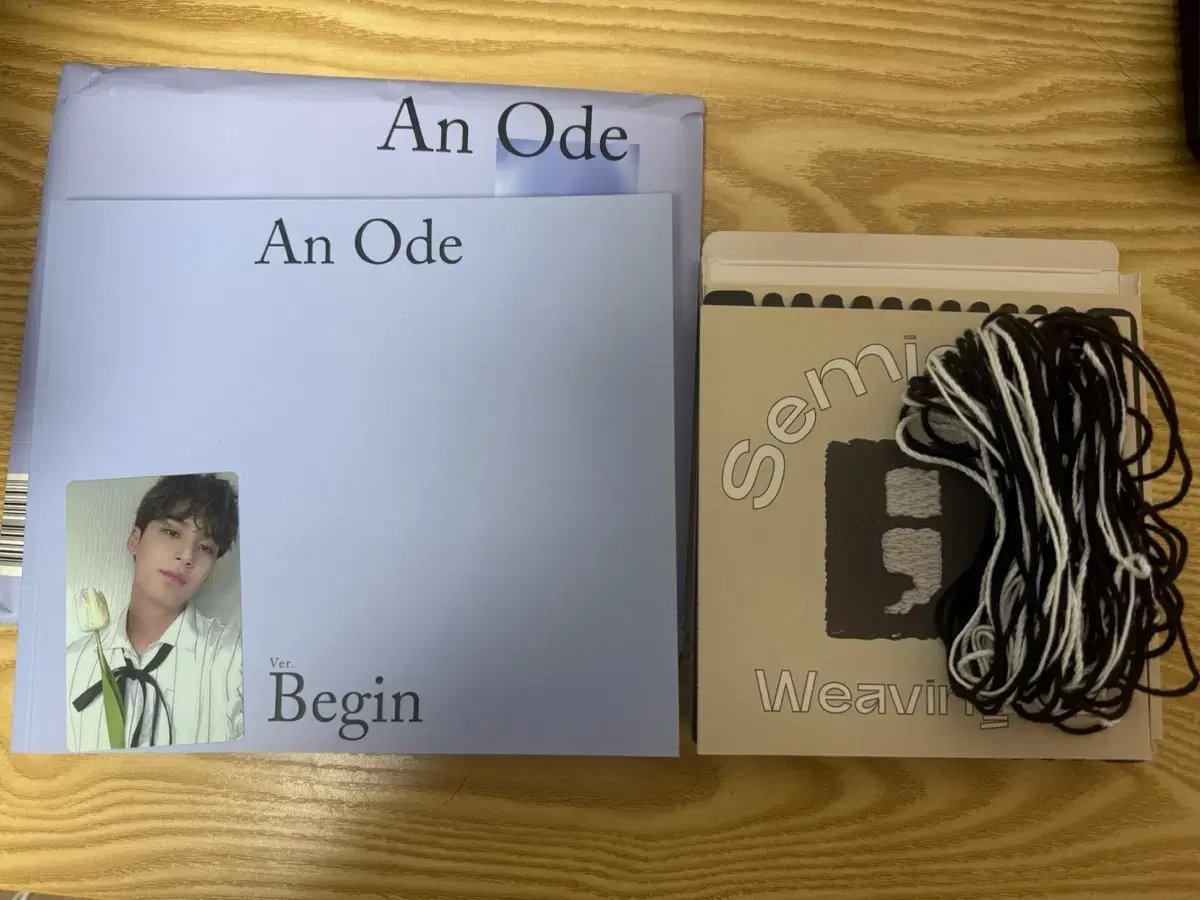 세븐틴 an ode 앨범 begin.ver