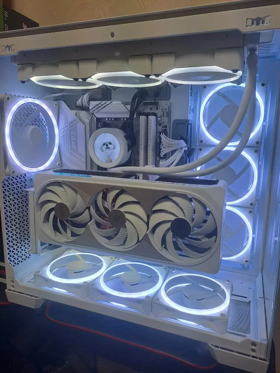 nzxt 세팅 9800x3d 4080 super 컴퓨터