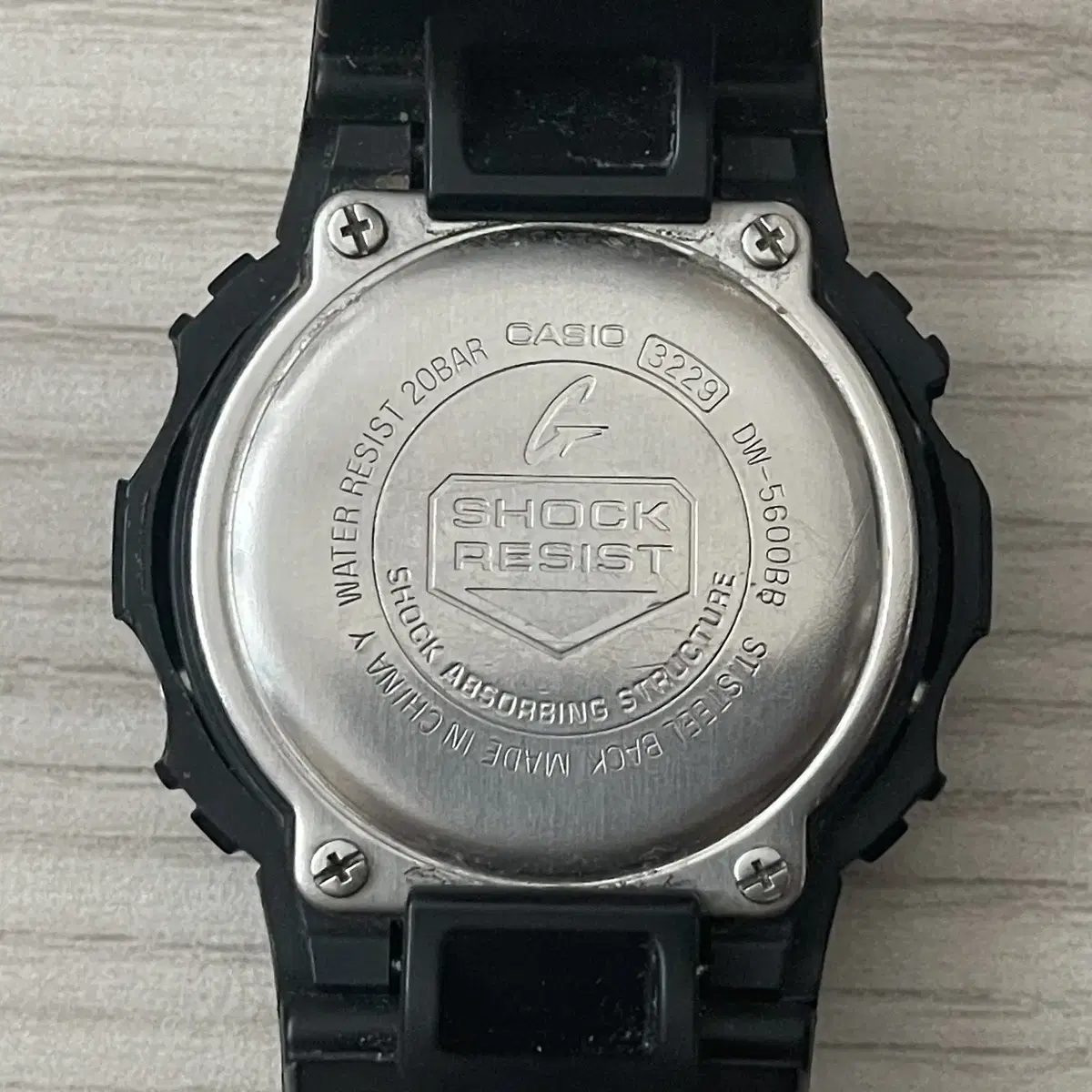 (지샥 브랜드 판매) G-SHOCK 올블랙 DW-5600BB