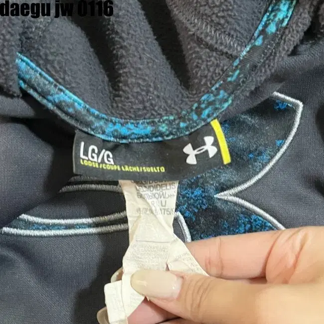 LG/G UNDER ARMOUR HOODIE 언더아머 후드티