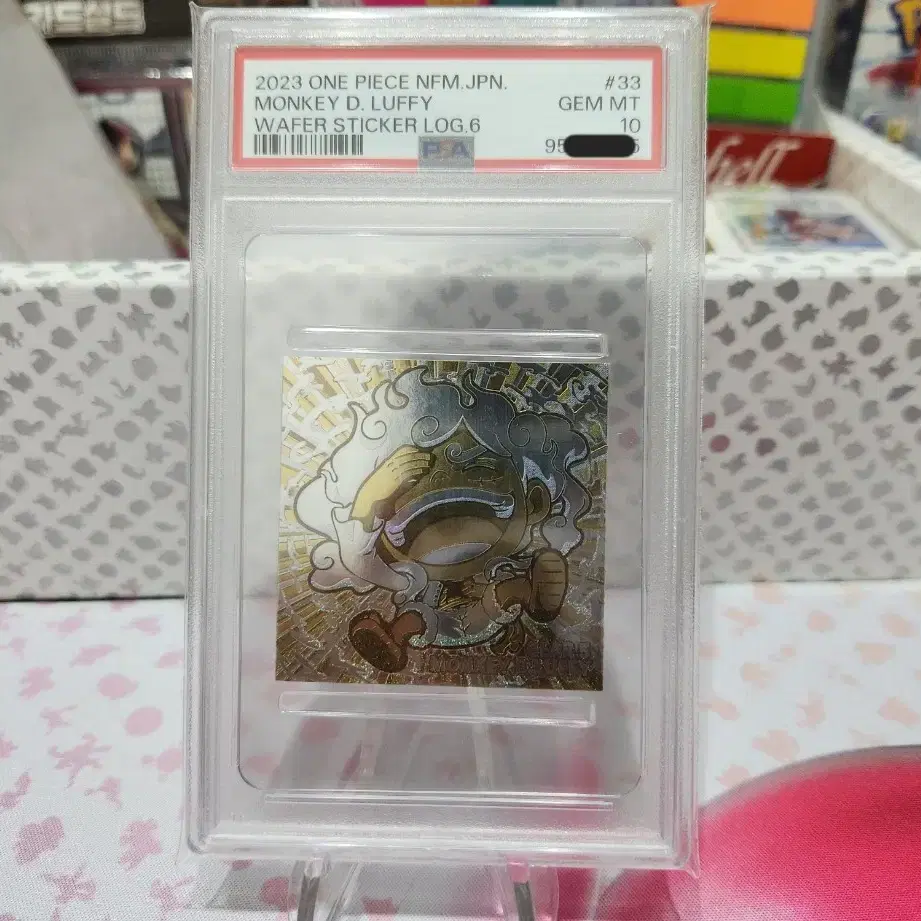 원피스 웨하스씰 log.6 니카 USGR [PSA10]