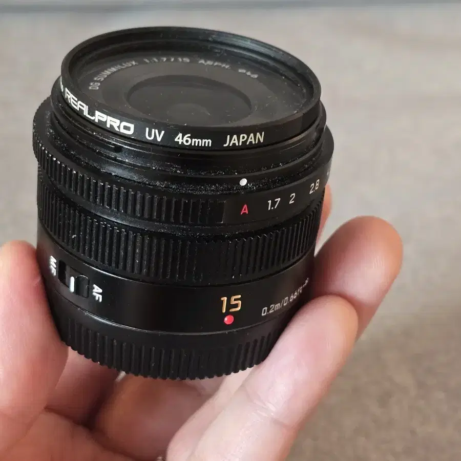 Panasonic Leica DG Summilux 15mm 1.7