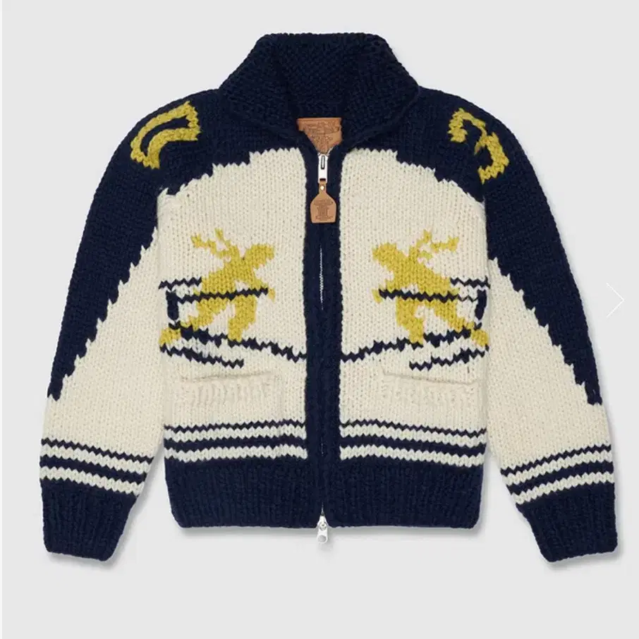 Alpine Skiing Cowichan Cardigan 얼바닉 가디건