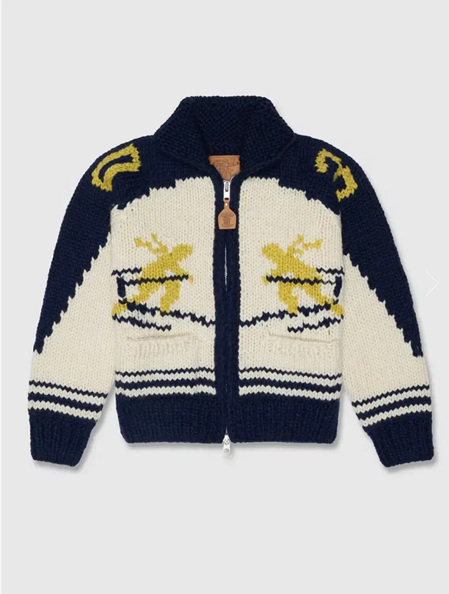 Alpine Skiing Cowichan Cardigan 얼바닉 가디건