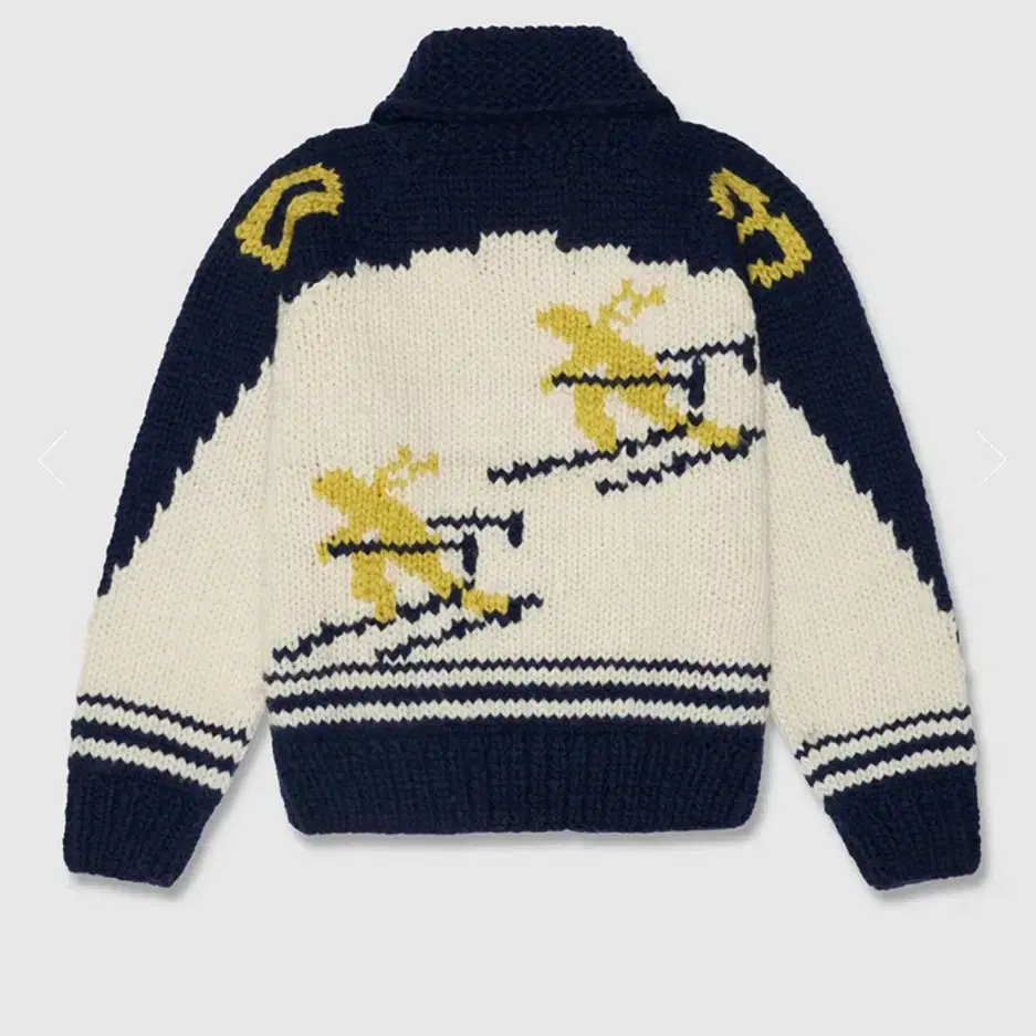 Alpine Skiing Cowichan Cardigan 얼바닉 가디건