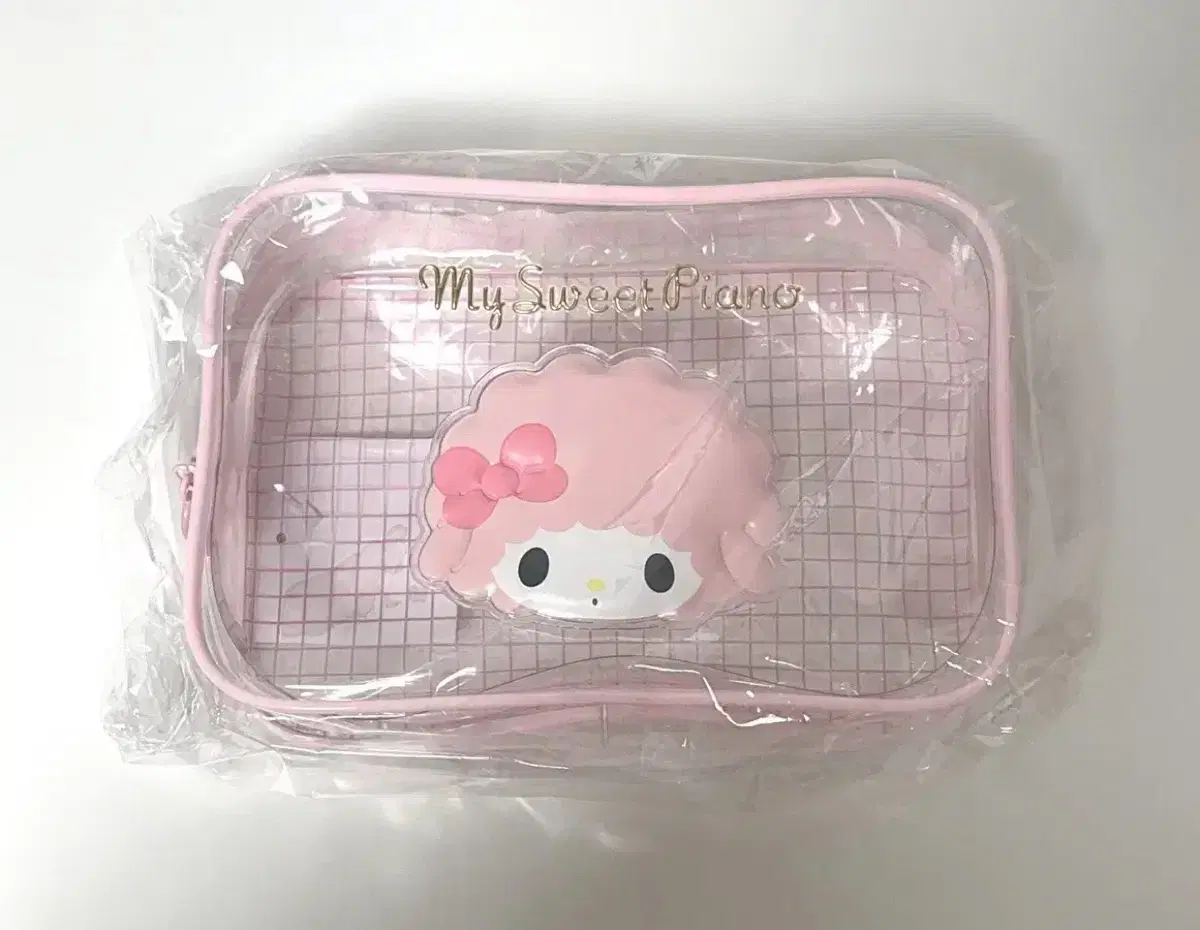 Sanrio Piano Transparent Pouch My Sweet Piano Japan Genuine