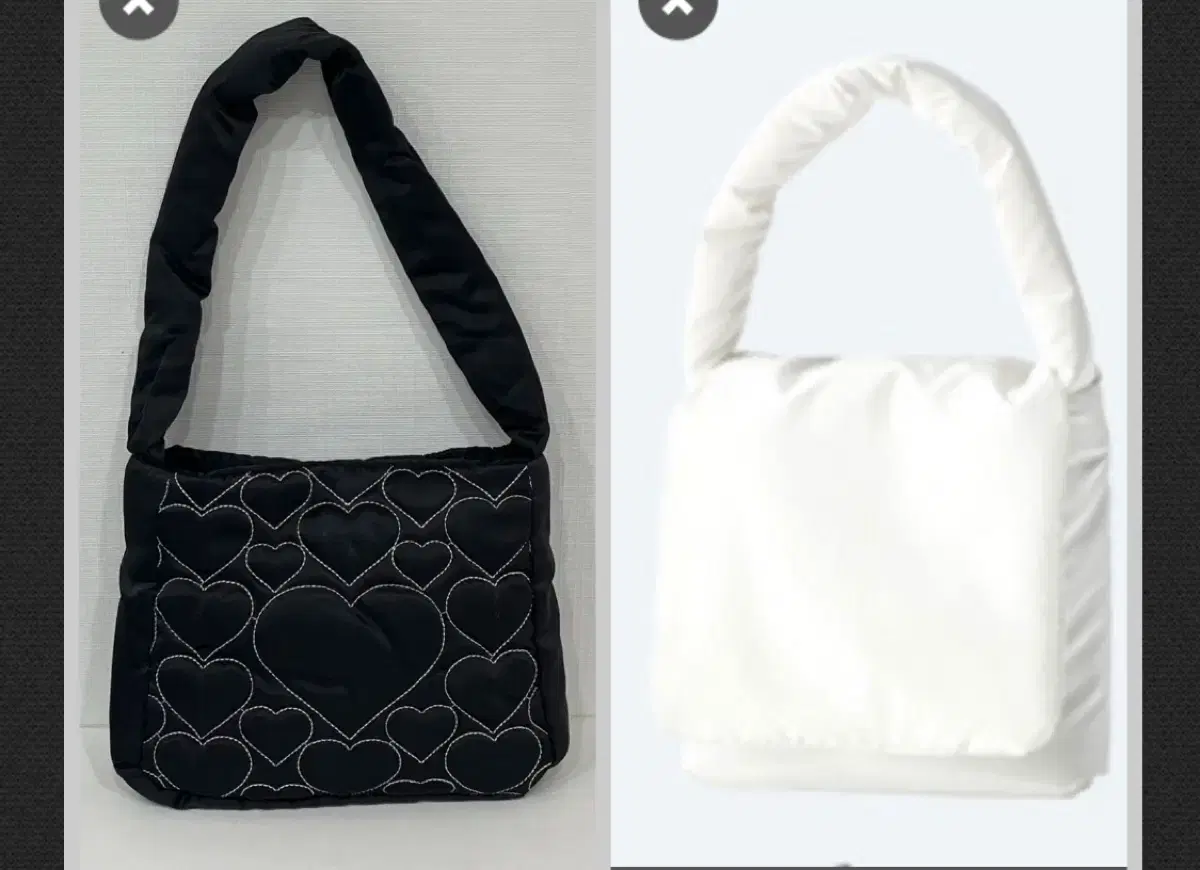 Heart Shopper Bag + Padded Bag