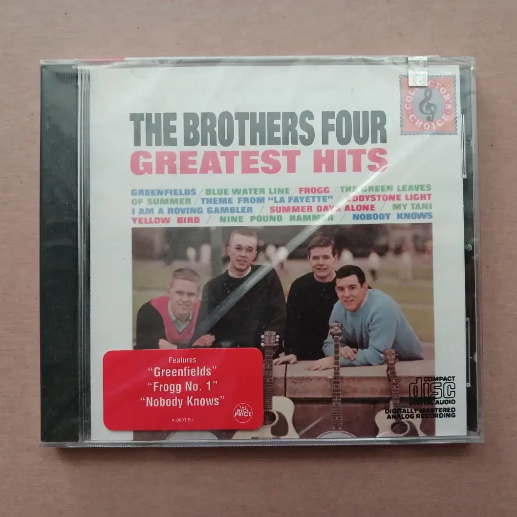 CD brothers four 미개봉