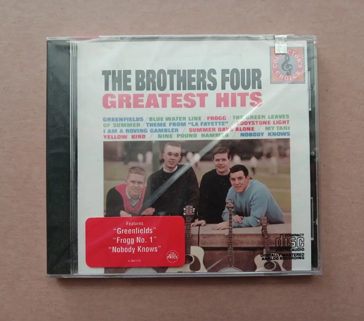 CD Brothers Four Unsealed