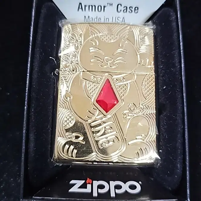 (새상품) ZIPPO 지포 LUCKY CAT 정품