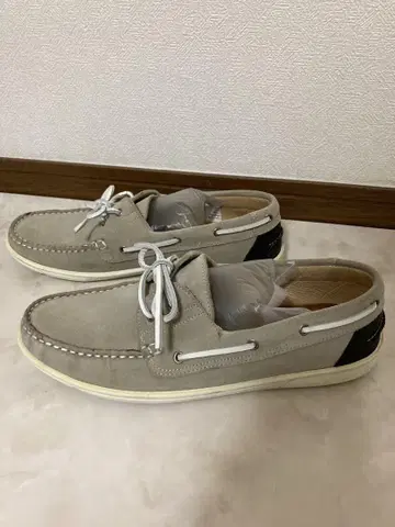 BOEMOS 그레이 스웨이드 로퍼 27.5cm