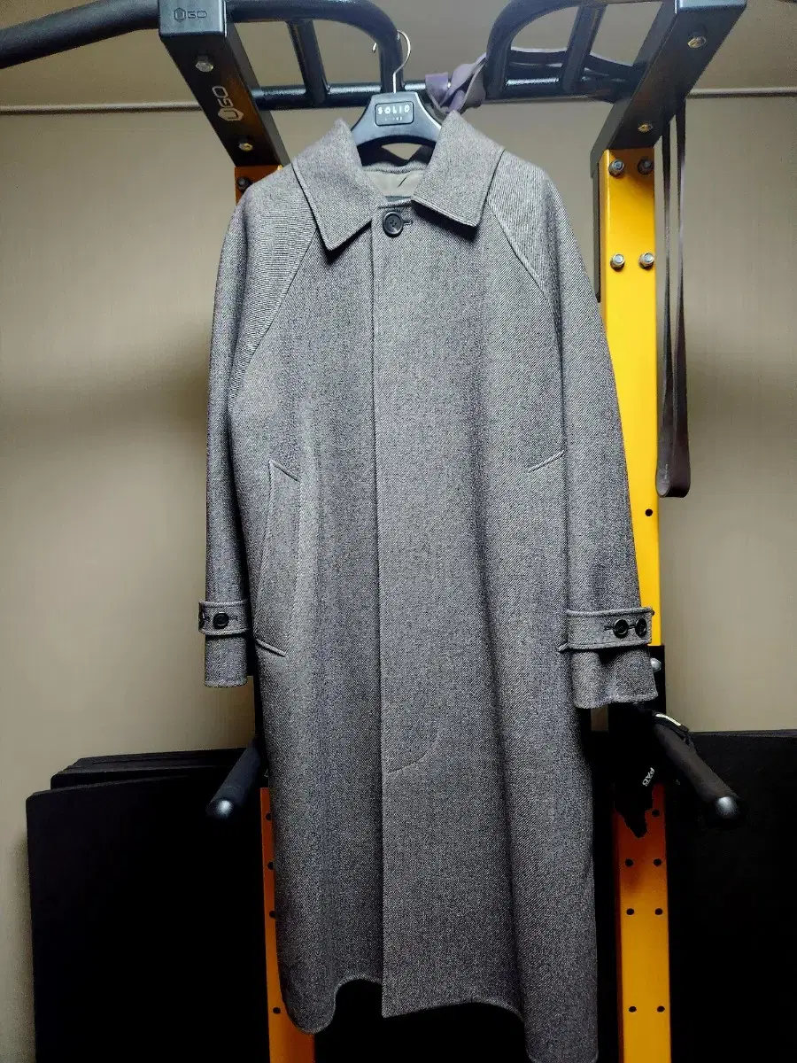 Time Homme Cashmere Balmacaan Coat Size 95 is on sale.