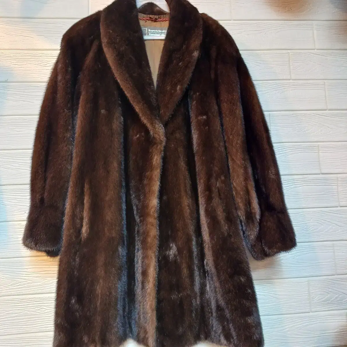 Mink coat full skin 88