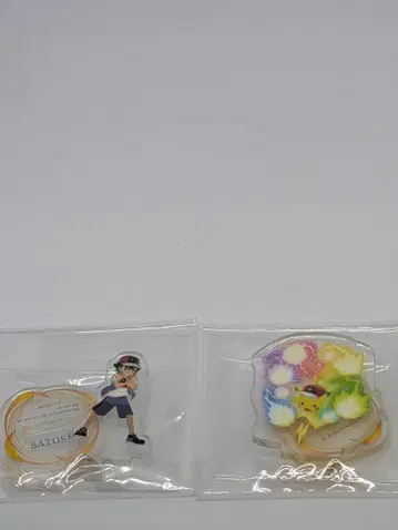 포켓몬아크릴 스탠드 사토시 지우(사토시) 피카츄