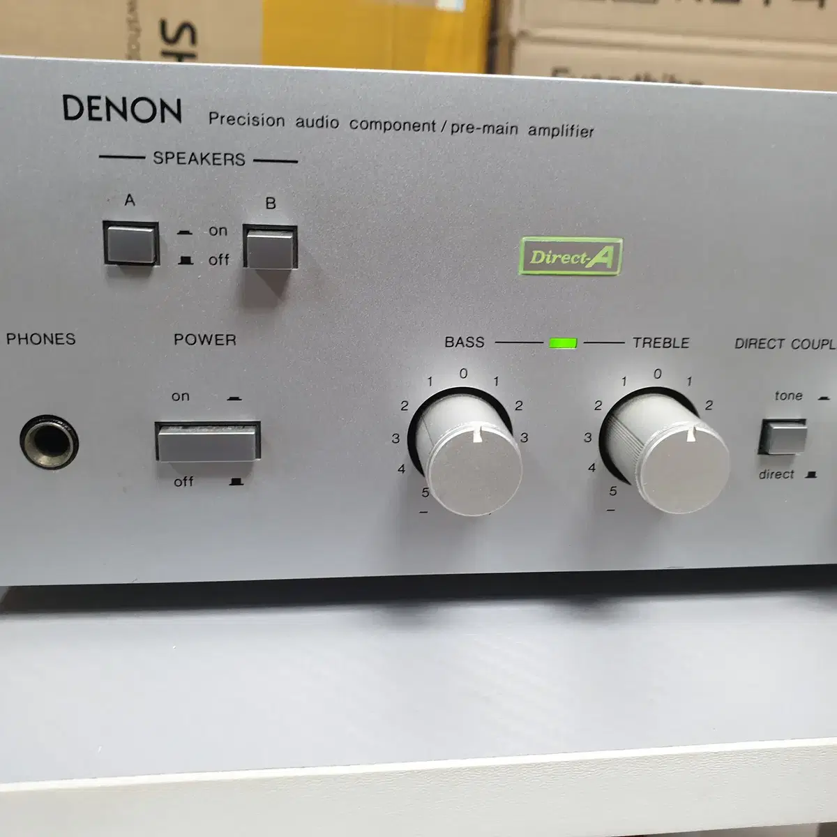 DENON 빈티지 인티 앰프 MM,MC 턴테이블사용가능 PMA-540