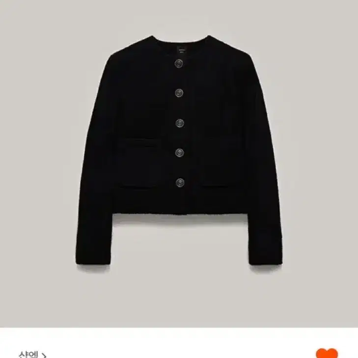 샵엠 duomo jacket 블랙 38 (실사있음, 택 여분단추 있음)