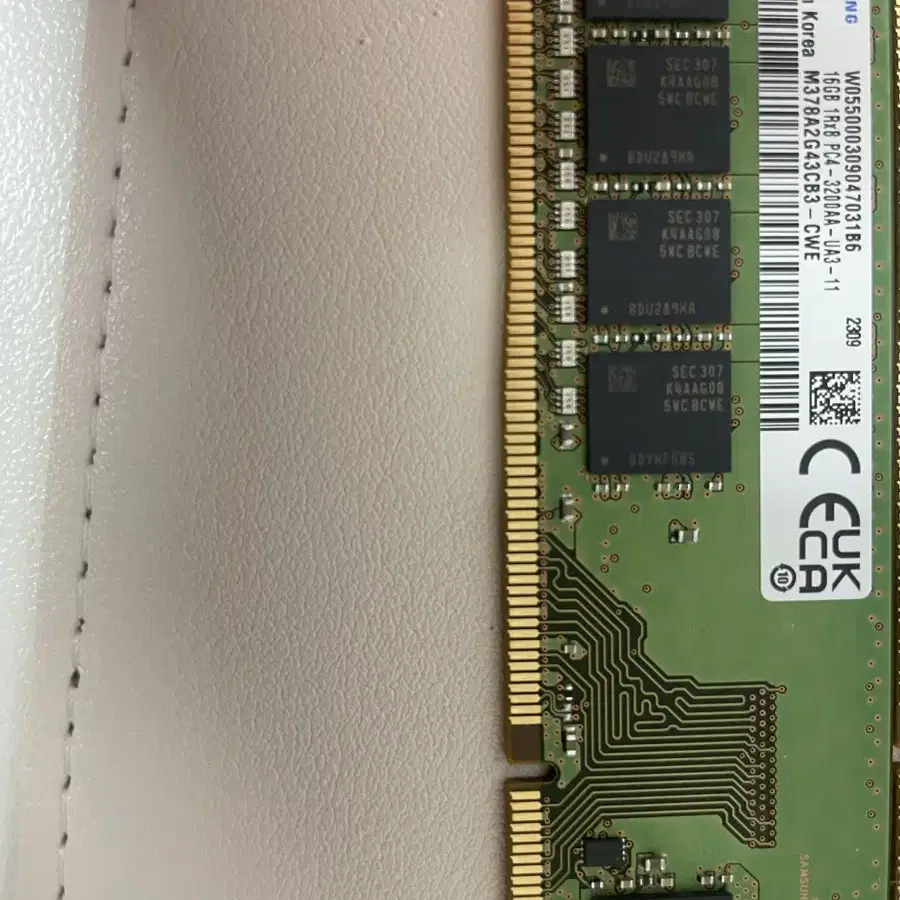 삼성 16기가램 ddr4 2개