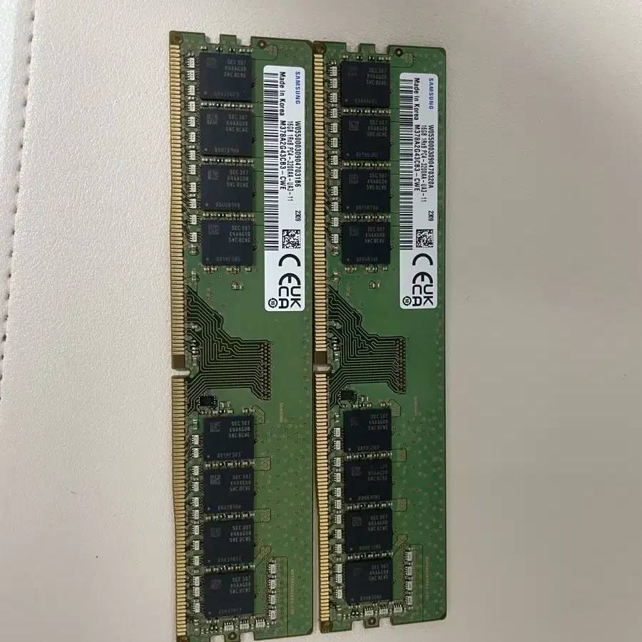 삼성 16기가램 ddr4 2개