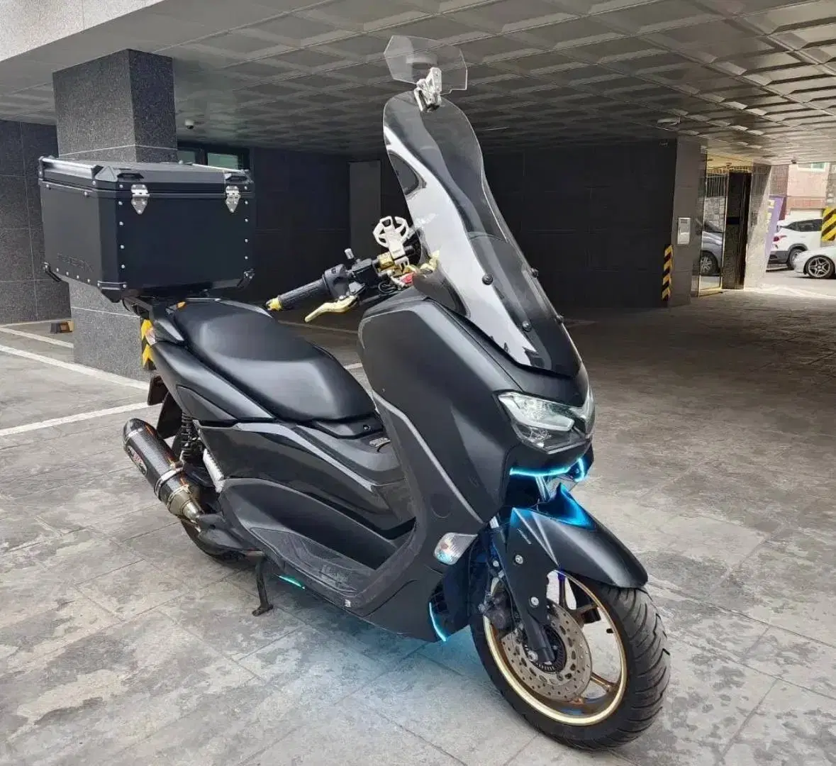 YAMAHA NMAX125 21년식 미니큐브 요시무라 구변완료