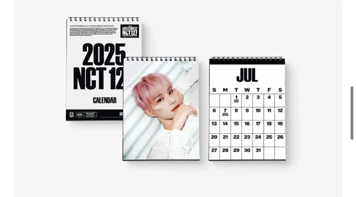 NCT 127 season's greetings Calendar WTS