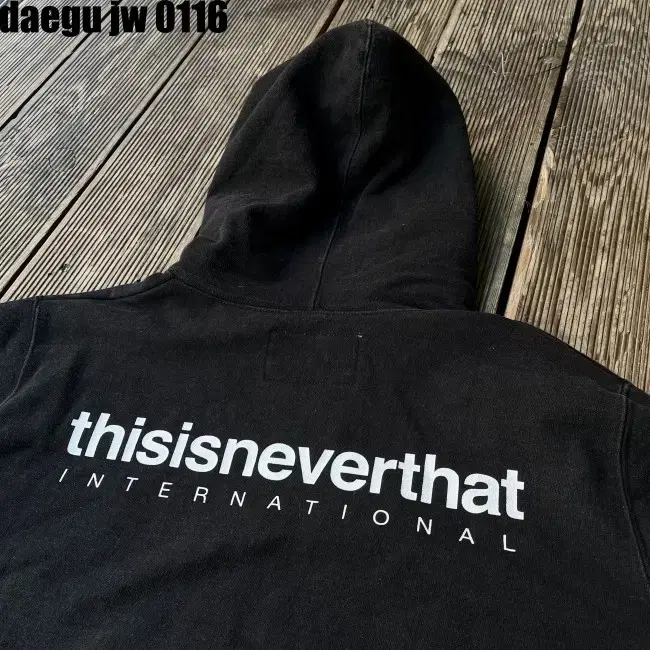 M THISISNEVERTHAT HOODIE 디스이즈네버댓 후드티