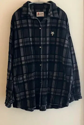 히스테릭 글래머 SKULL PANDA 빅 셔츠