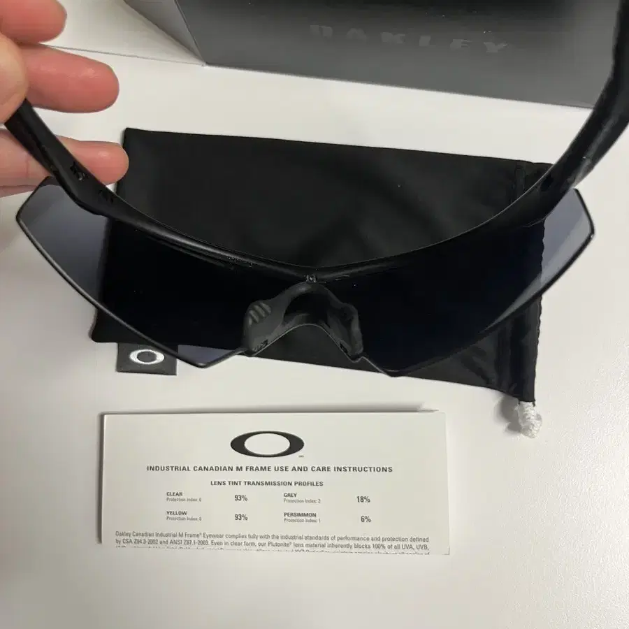 [미착용 새상품] 오클리 oakley m 프레임 선글라스 블랙