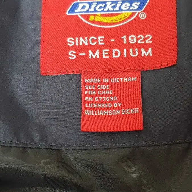 Dickies 공용 조끼 M  여.66~77.남90